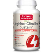 Jarrow Formulas Arginine-Citrulline Sustain™ – 120 Tablets
