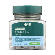 Holland & Barrett Vitamin B12 Methylcobalamin 100 µg 120 tablečių