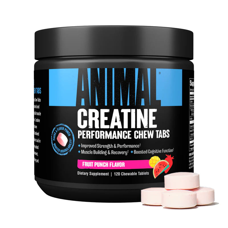 Loomade hind, Creatine Performance närimistablood, sidrunijää, 120 närimistabletti