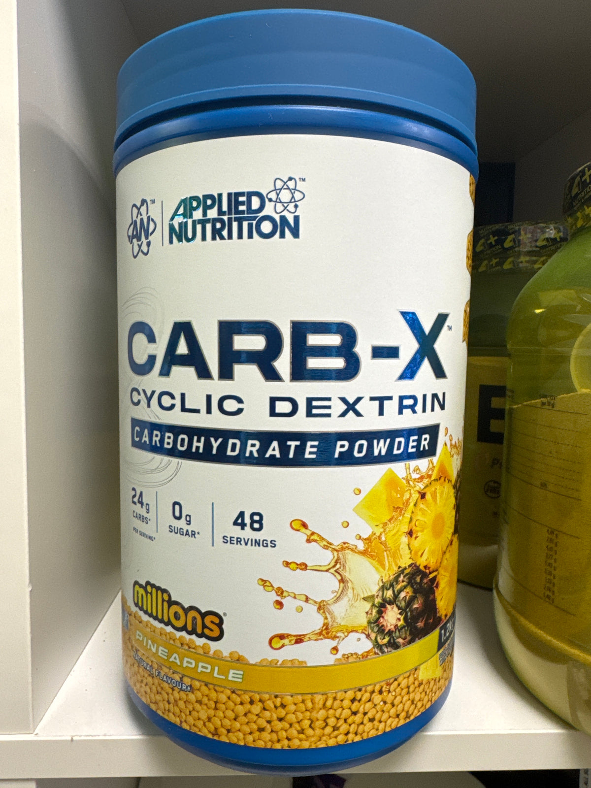 Applied Nutrition Carb X tugevalt hargnenud tsükliline dekstriin 48 portsjonit 1,2 kg | Tsükliline dekstriin