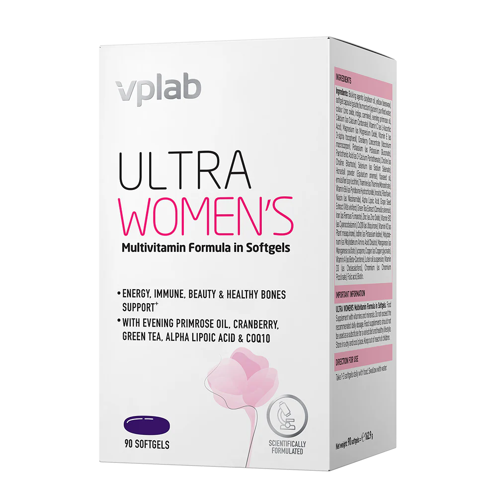 Vplab Ultra Naiste Multivitamiini 90 pehmed geelid hind