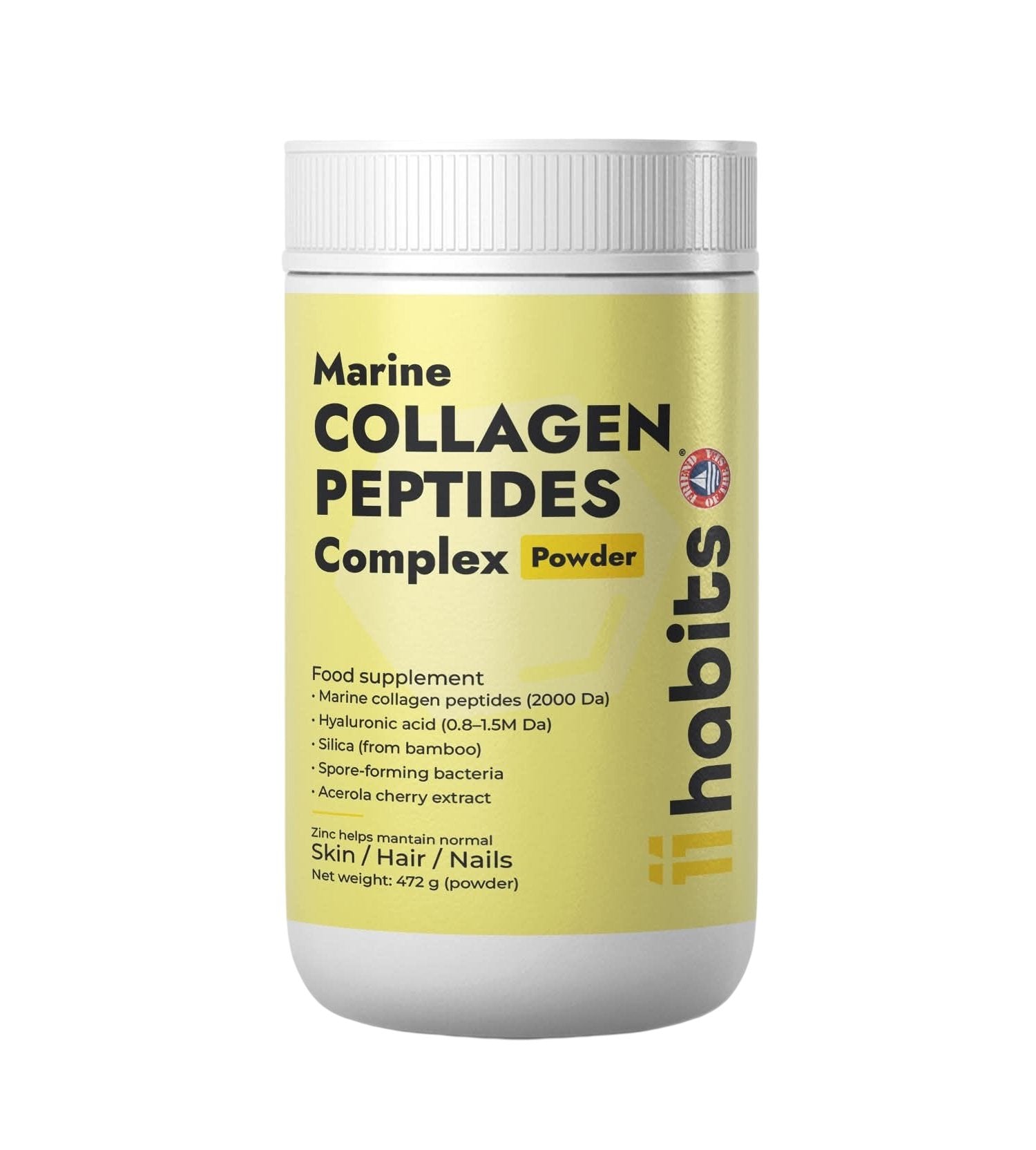 11Habits Marine Collagen Peptides Complex 472g hind osta