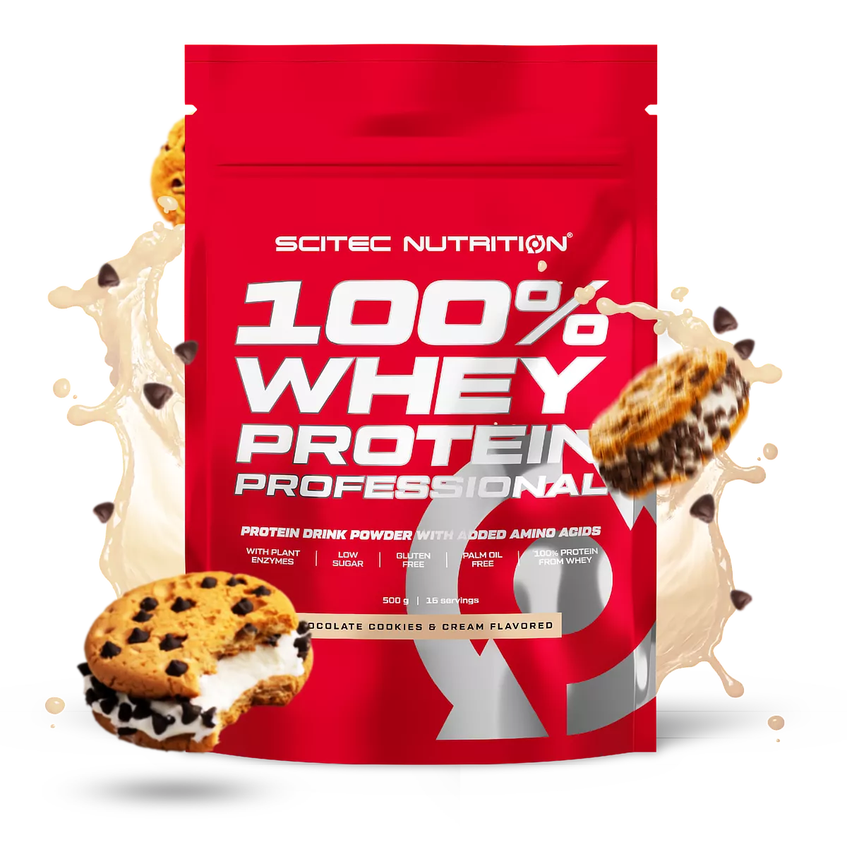 Scitec Nutrition Whey Protein 100% Professional 500g maitseküpsised