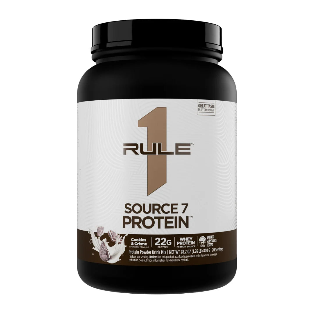Rule One Source7 Protein, 809 -920 g - Turime Vietoje