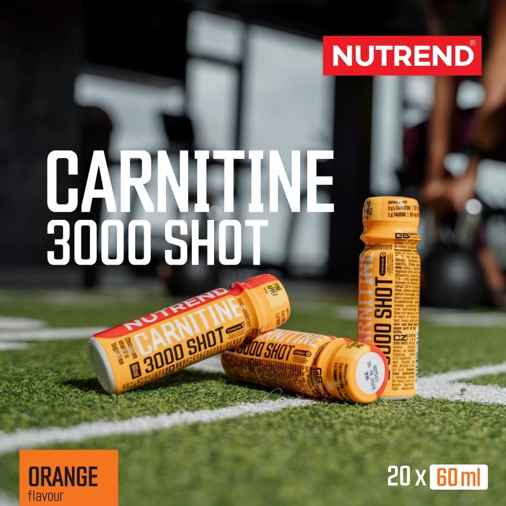 Nutrend Carnitine 3000 Shot - 20 x 60 ml. kaadrid
