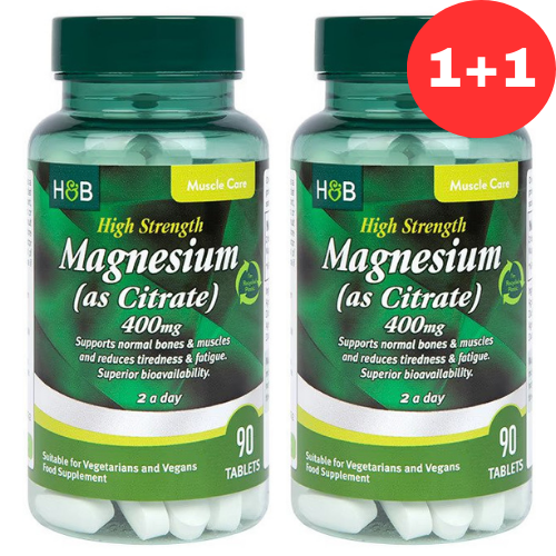 2x Holland & Barretti magneesiumtsitraadi 90 tabletti
