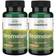 2x Swanson Bromelain 500mg 60vcaps price promotion