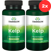 2x SWANSON KELP (JOOD), 225mcg, 250 tab hind