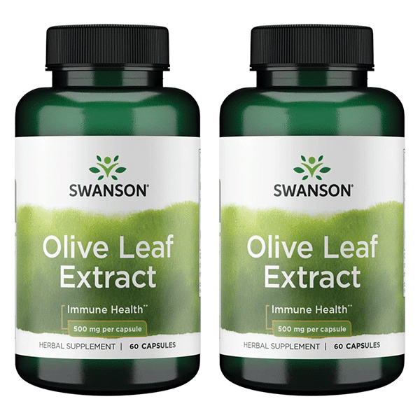 2x Swansoni oliivilehtede ekstrakti 500 mg 60 kapsli kampaania