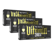 3 x ironx Vitamin 200% promotion