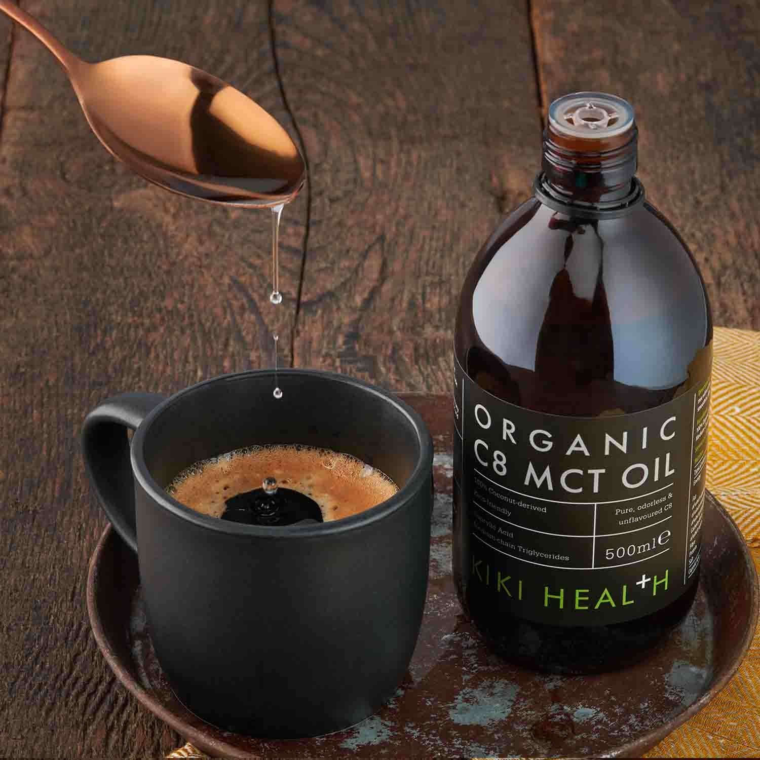 KIKI Health Organic C8 MCT õli - 500 ml. kasutamine