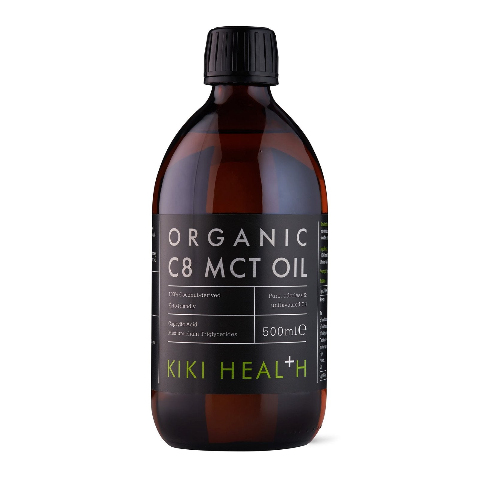 KIKI Health Organic C8 MCT õli - 500 ml. hinna edendamine