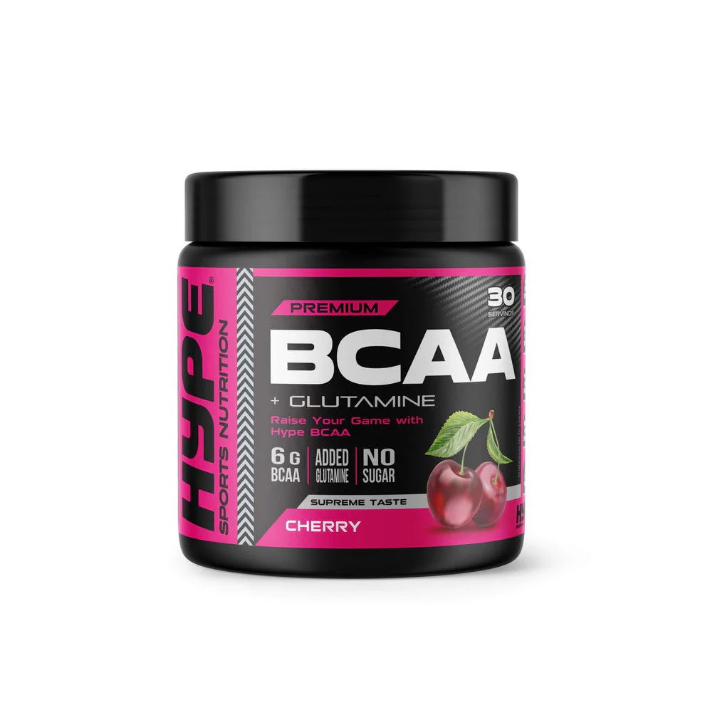 Hype BCAA + Glutamine - 300 grams cherry