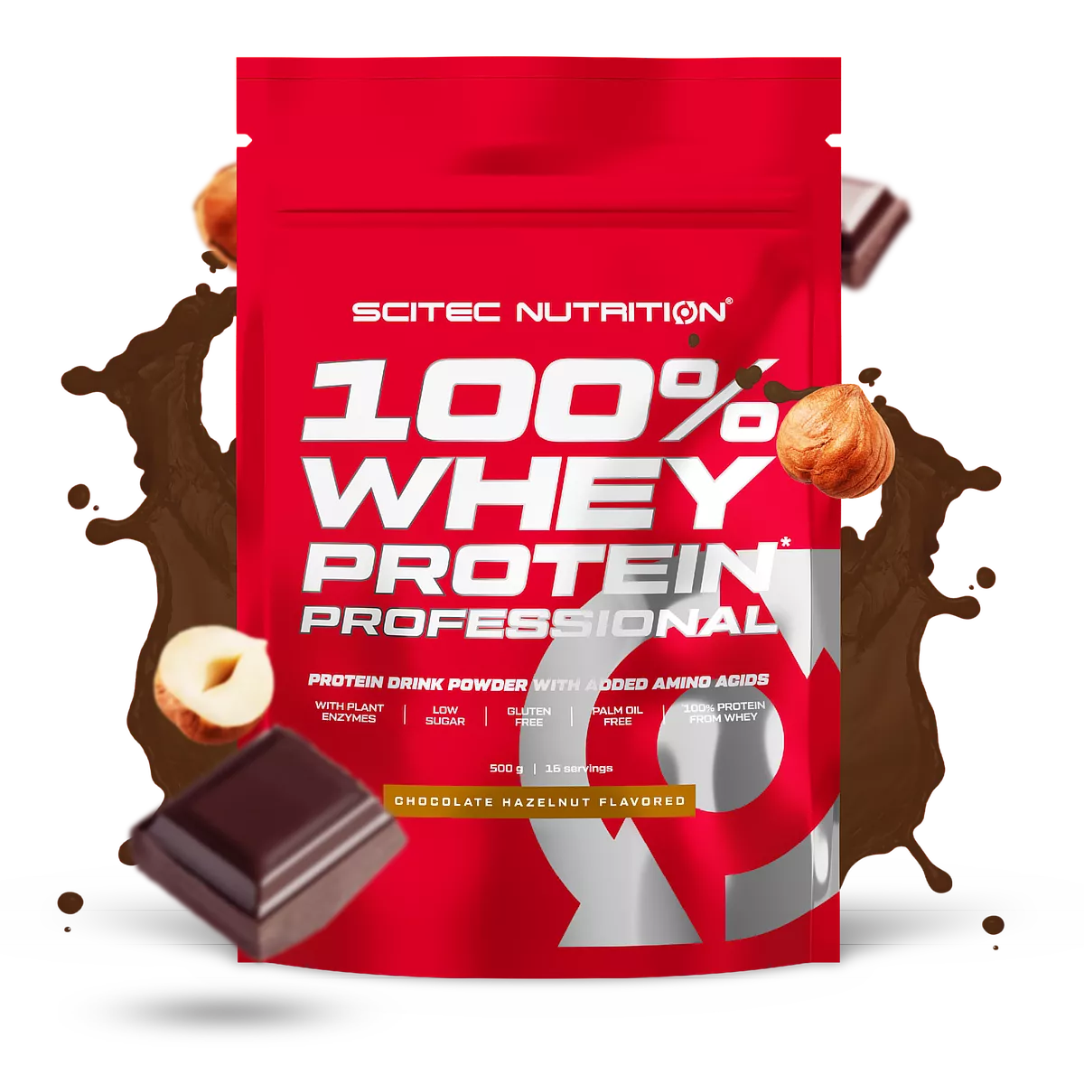 Scitec Nutrition Whey Protein 100% Professional 500g sarapuupähkli maitsega