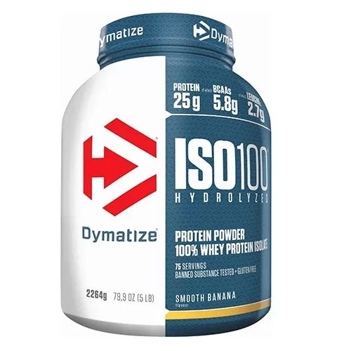 Dymatize ISO 100 hüdrolüüsitud vadakuvalgu isolaat – 2264g – PREMIUM