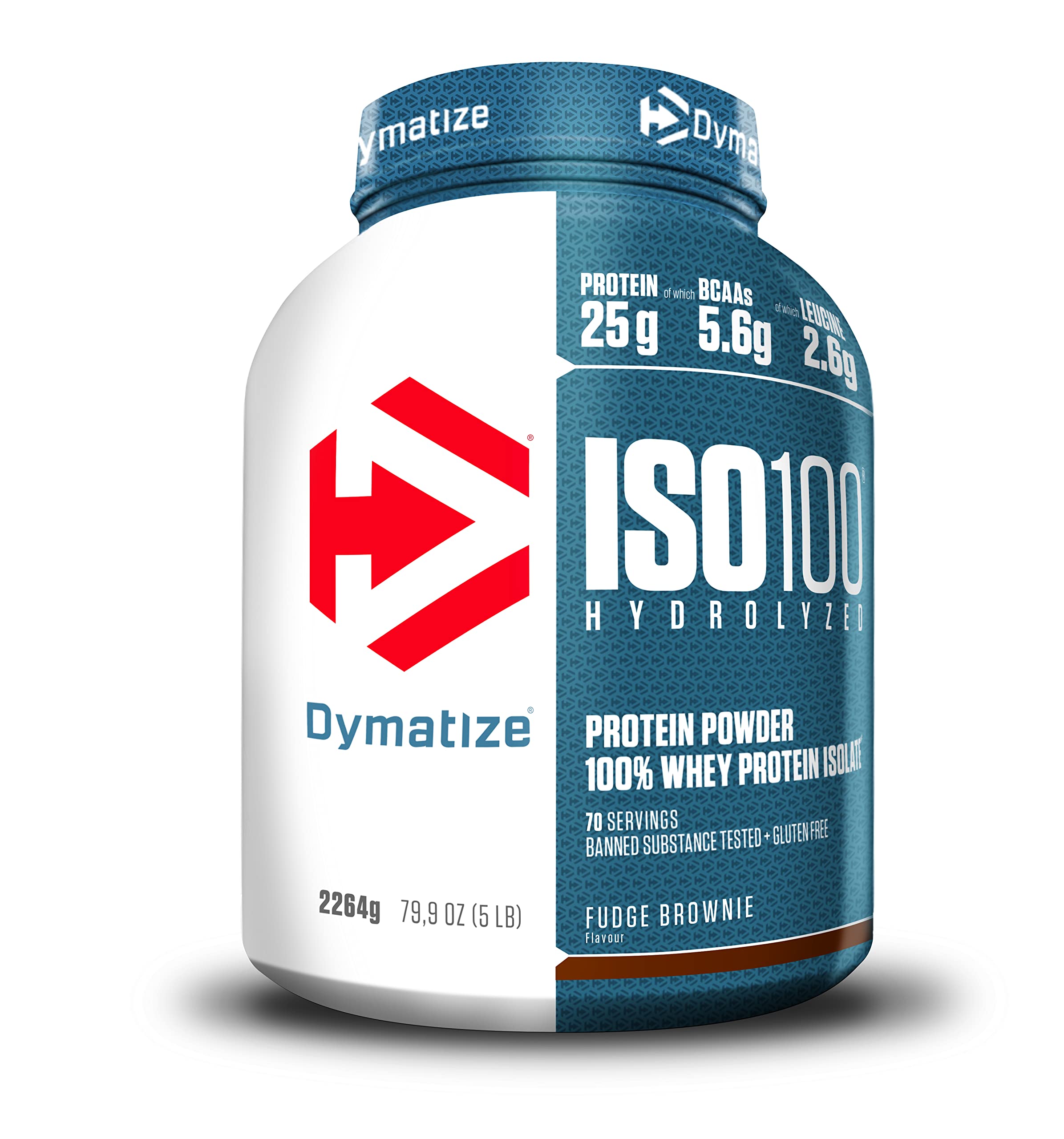 Dymatize ISO 100 hüdrolüüsitud vadakuvalgu isolaat – 2264g – PREMIUM