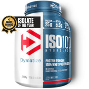 Dymatize ISO 100 hüdrolüüsitud vadakuvalgu isolaat – 2264g – PREMIUM