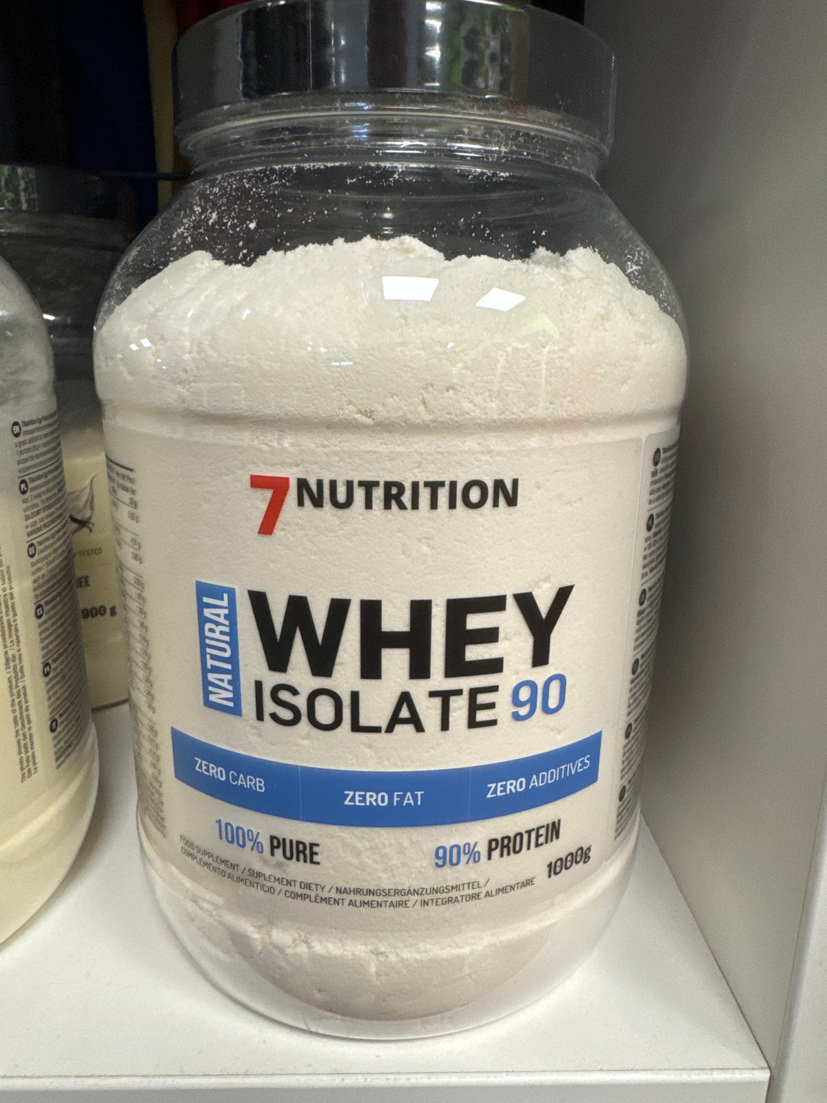 7Nutrition Whey Isolate 90 1kg maasika-banaani