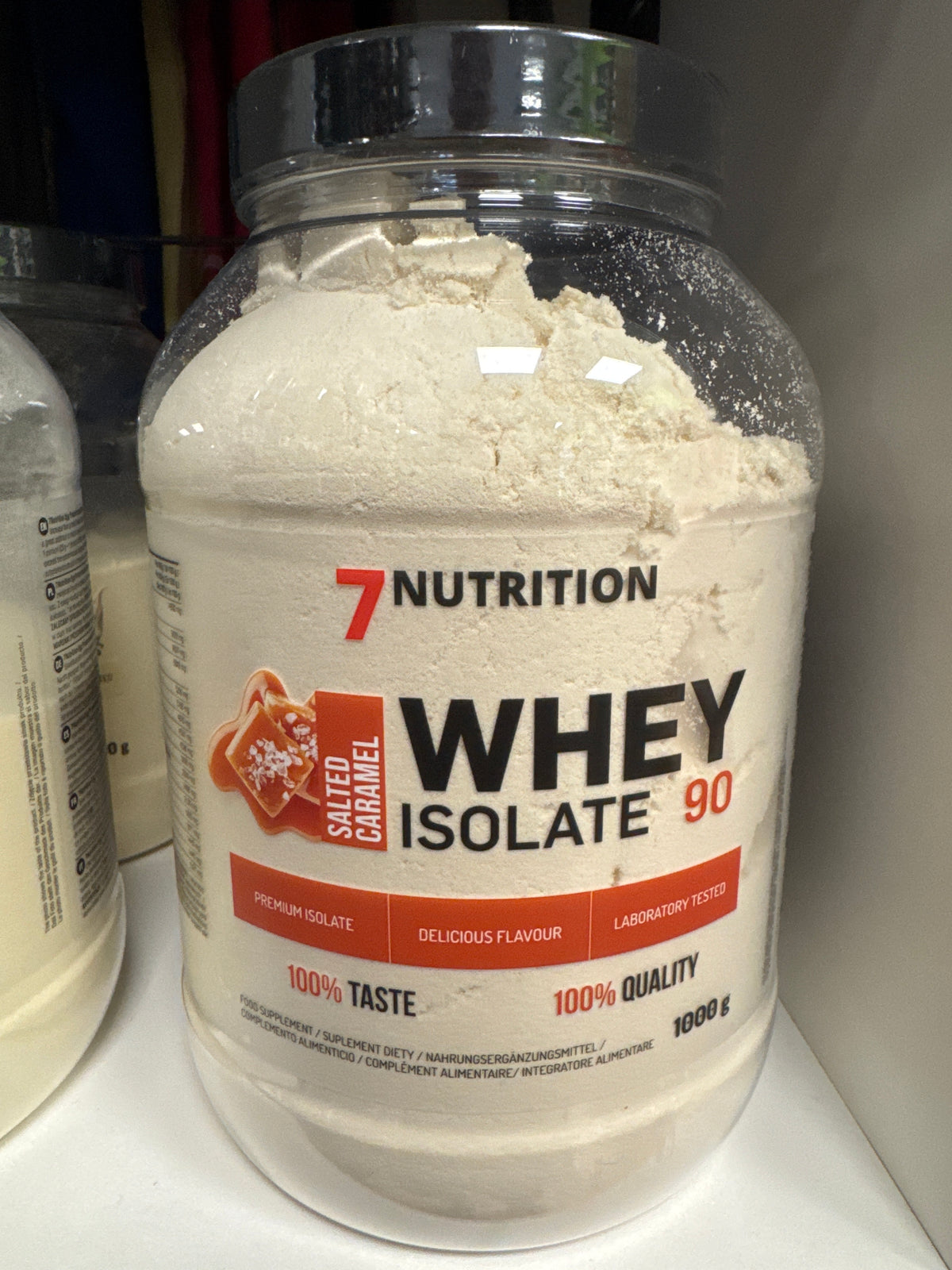 7Nutrition Whey Isolate 90 1kg maasika-banaani