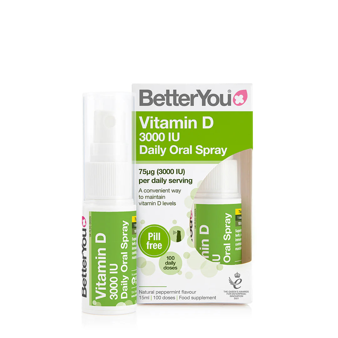 BetterYou D3000 D-vitamiini igapäevane suusprei 15 ml hind