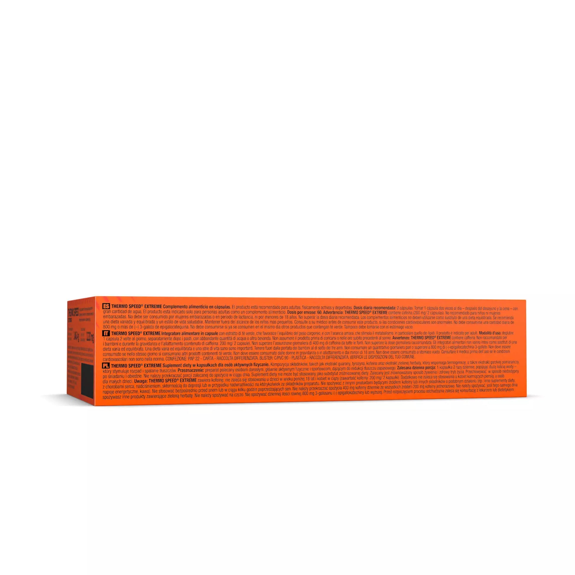 Olimp Thermo Speed® Extreme Mega Caps® kasutamine – 120 korki