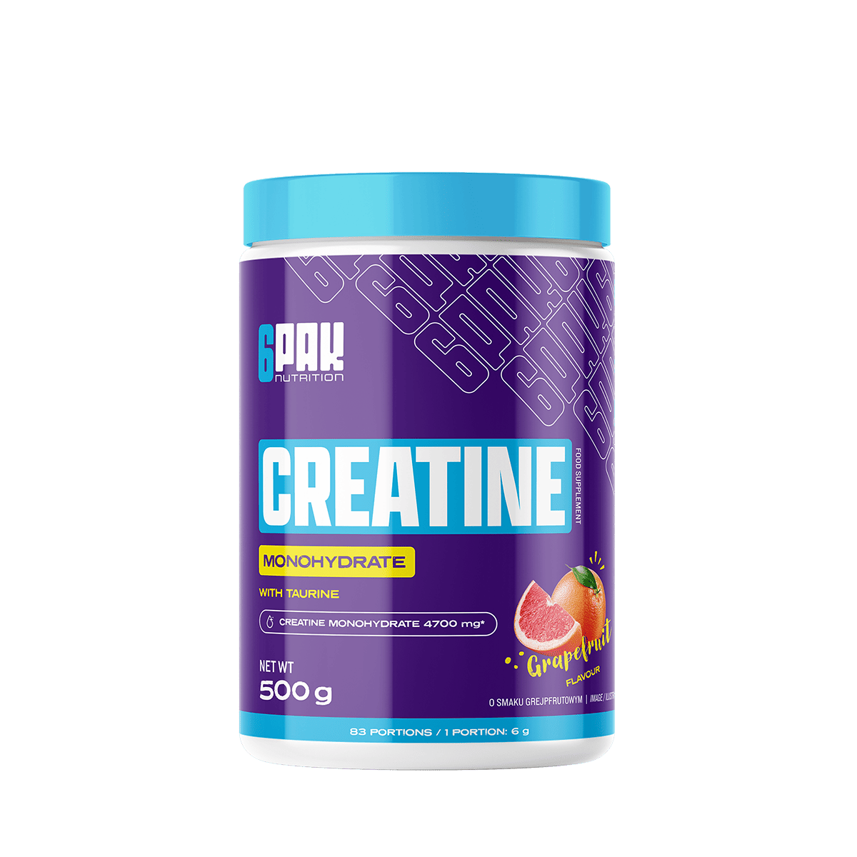 6PAK CREATINE MONOHYDRATE 500g PURKI hind