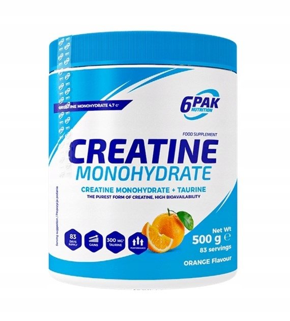 6PAK Creatine Monohydrate Pure - 500g purgi hind