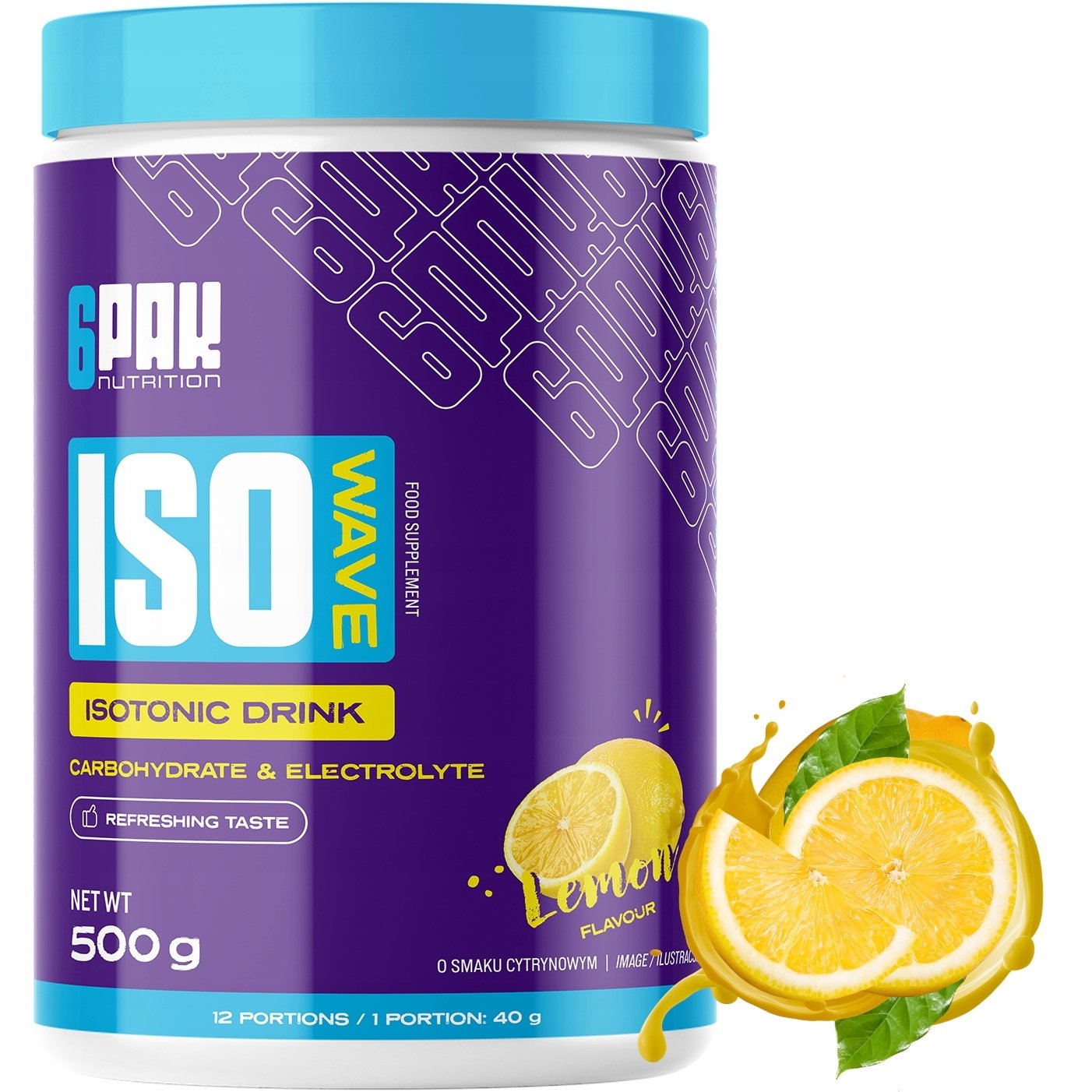 6PAK ISO WAVE 500g PURKI