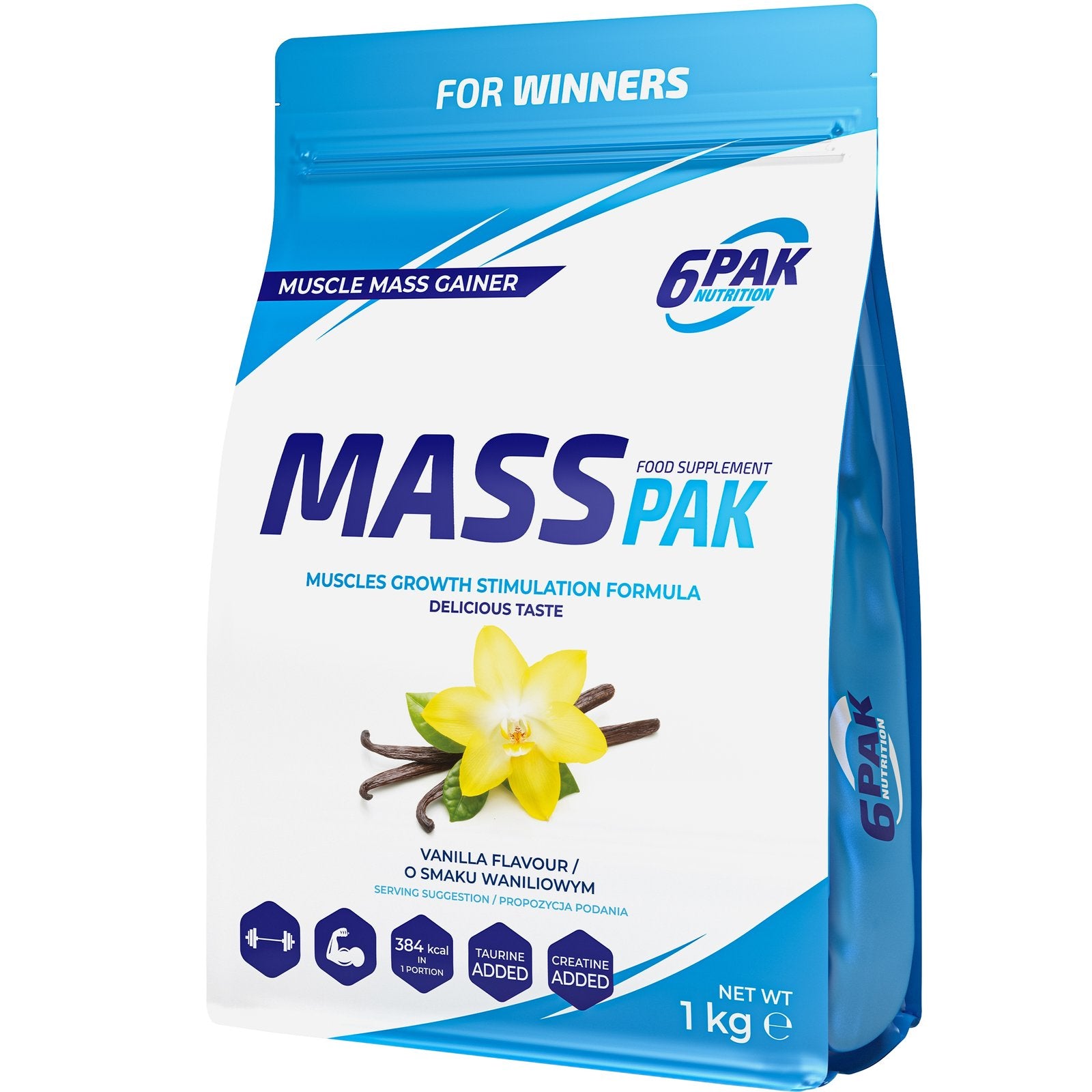 6PAK MASS PAK 1000g hinnakampaania