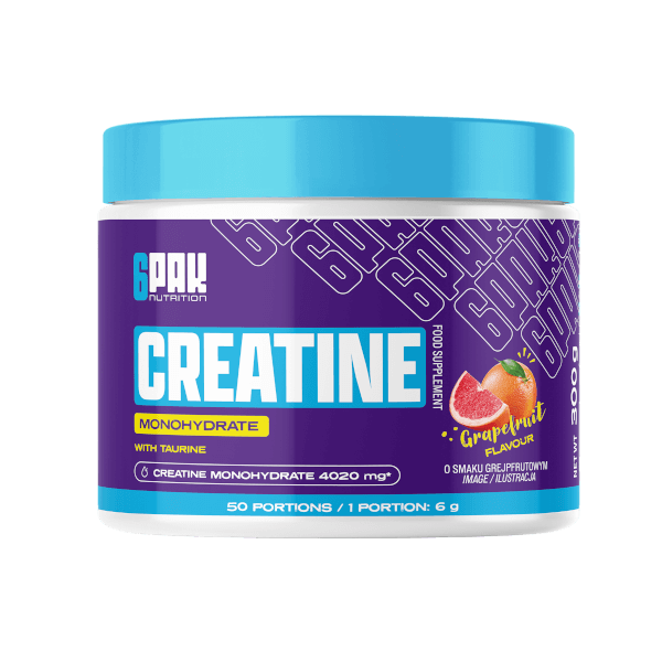 6PAK Nutrition Creatine Monohydrate - 300g hind