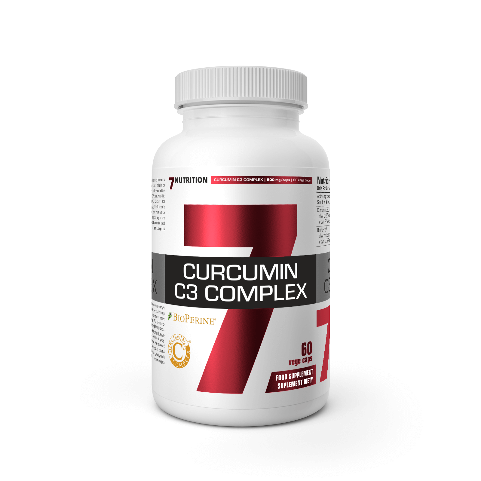 7 Nutrition Curcumin C3 complex 500 mg 60 caps price
