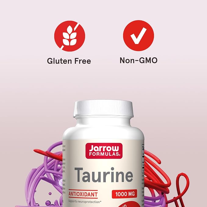 Jarrow Formulas® Tauriin 1000 mg 100 kapslit