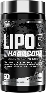 Nutrex Lipo-6 Hardcore 60 kapsulių