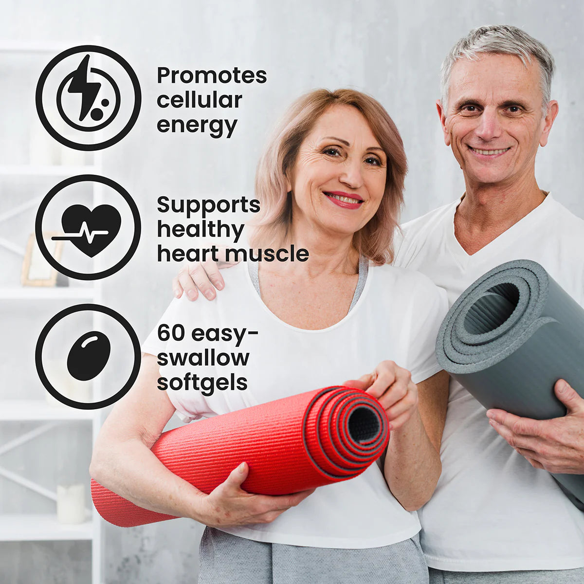 Vplab CoQ10 100 mg 60 Softgels price benefits
