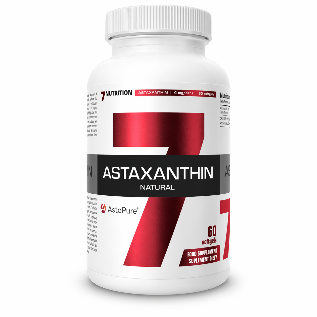7 Toitumine Astaksantiin AstaPure® 4 mg 60 kap.