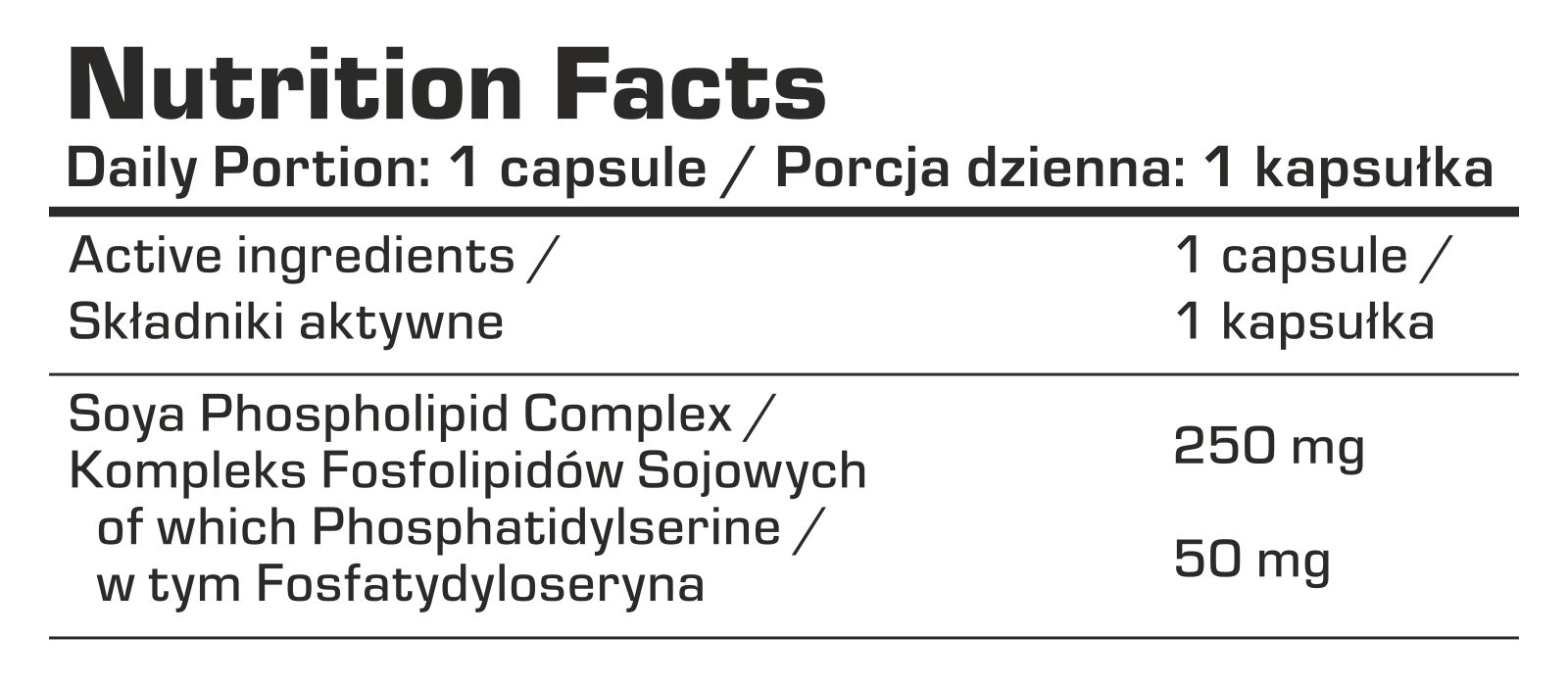 7Nutrition Phosphatidylserine 250mg 100vcaps