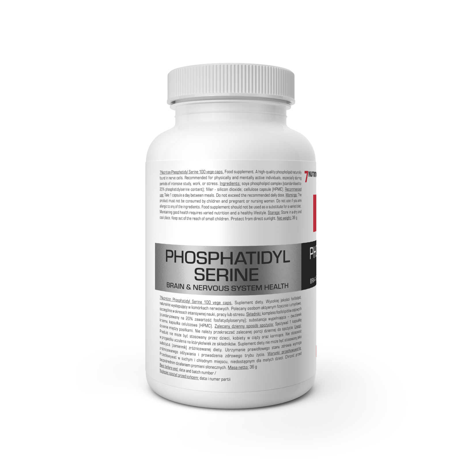 7Nutrition Phosphatidylserine 250mg 100vcaps