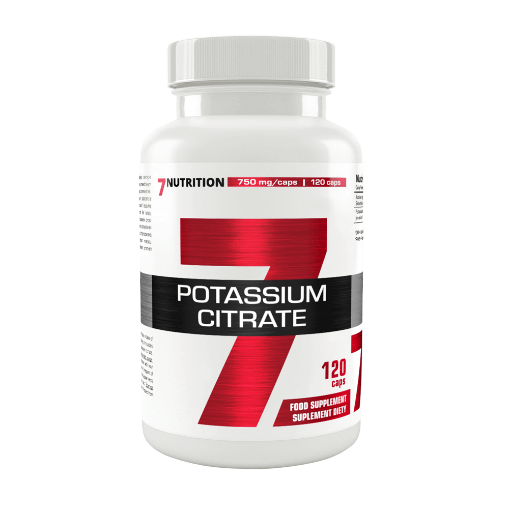 7Nutrition - Potassium Citrate - 120 caps. the price