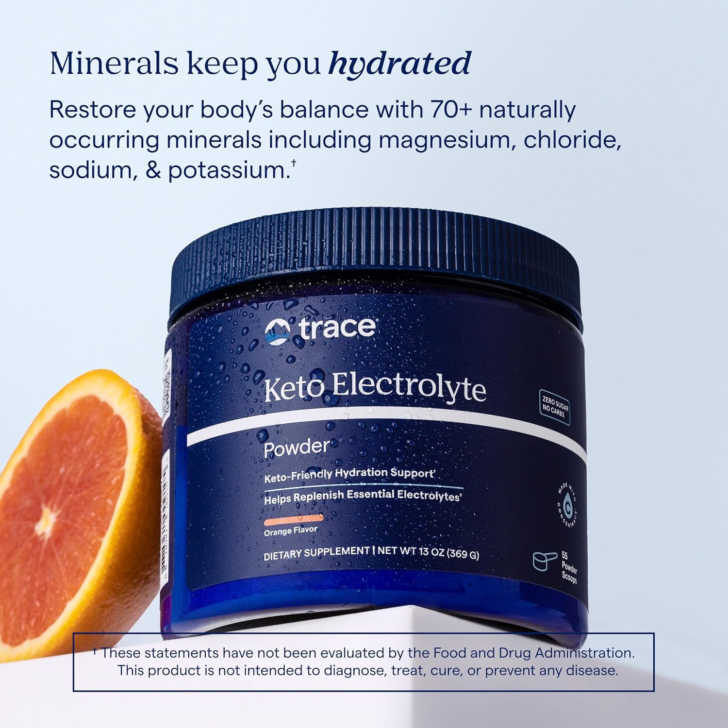 Trace Minerals Keto Electrolyte Powder (330-369g)