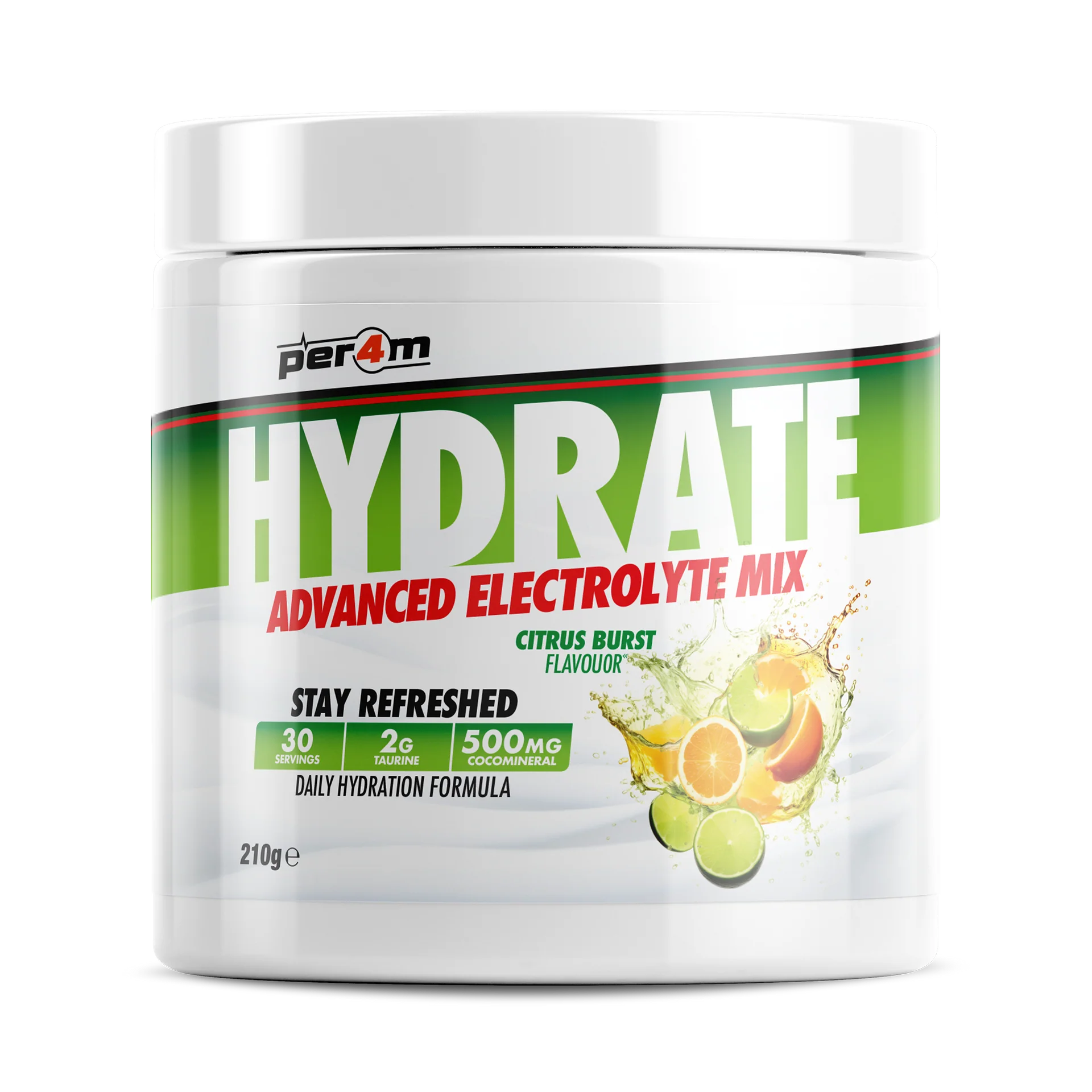 PER4M Hydration Electrolyte Mix - 210 g kookose arbuus