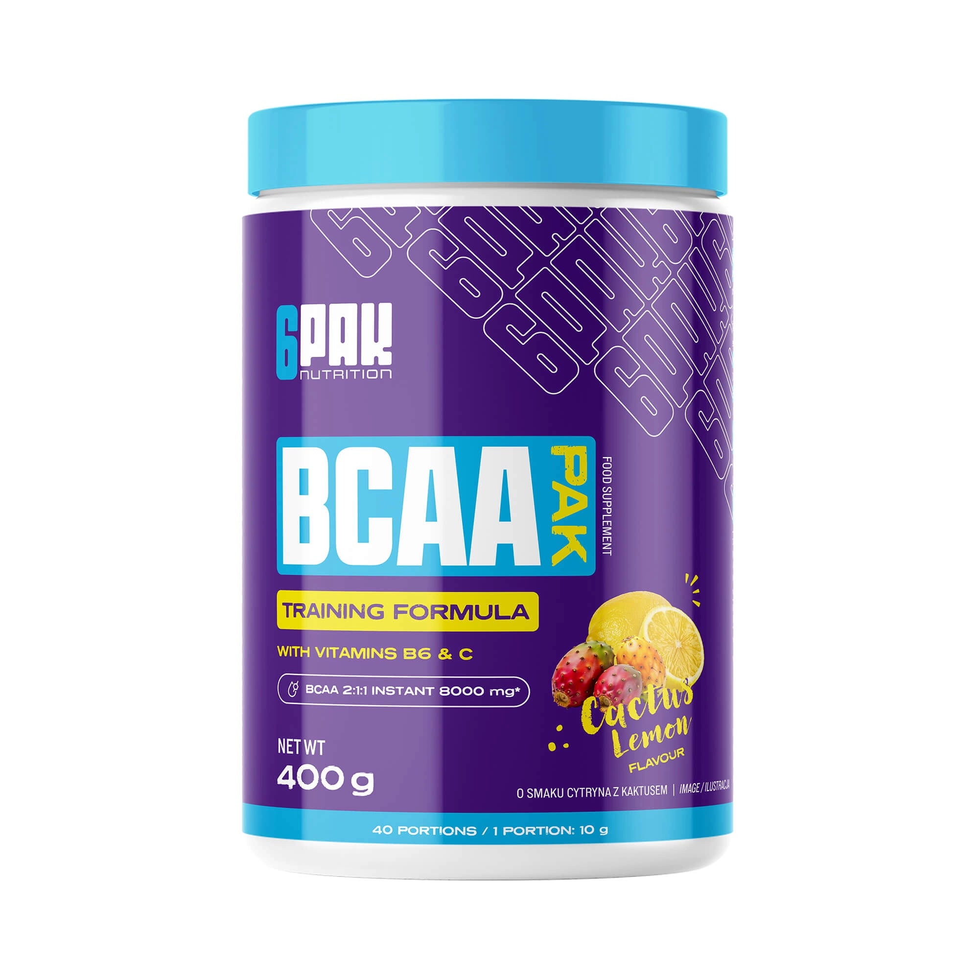 6PAK BCAA PAK 400g price