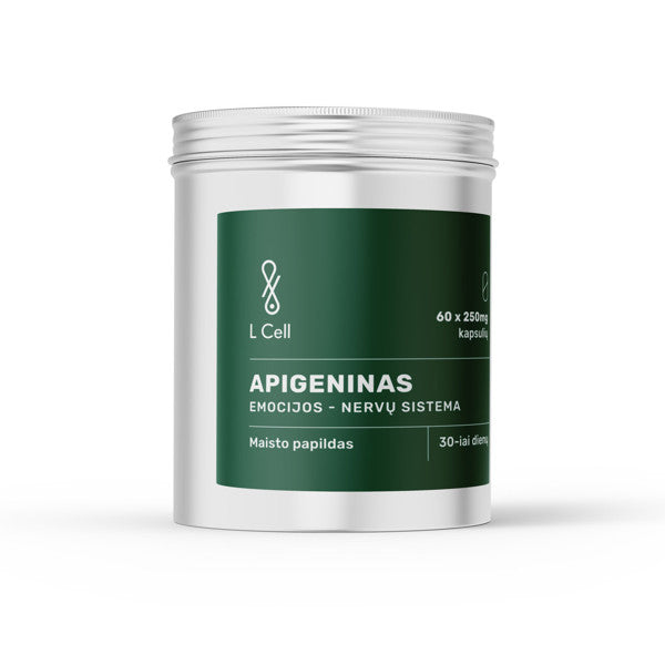 L Cell Apigenin Capsules 250mg (30 days, 60 pcs.)