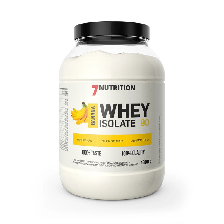 7Nutrition Whey Isolate 90 1kg maasika-banaani