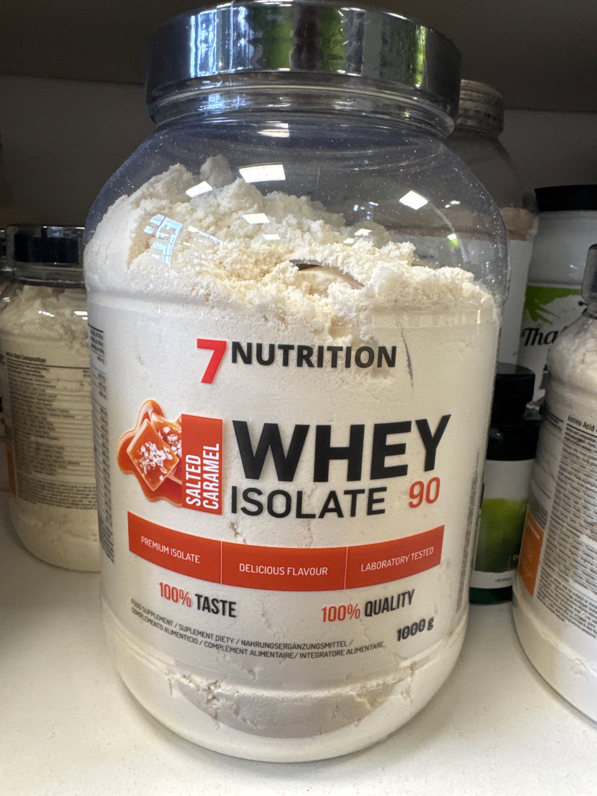 7Nutrition Whey Isolate 90 1kg maasika-banaani