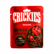 CRICKIES dried crickets with paprika flavor 15g