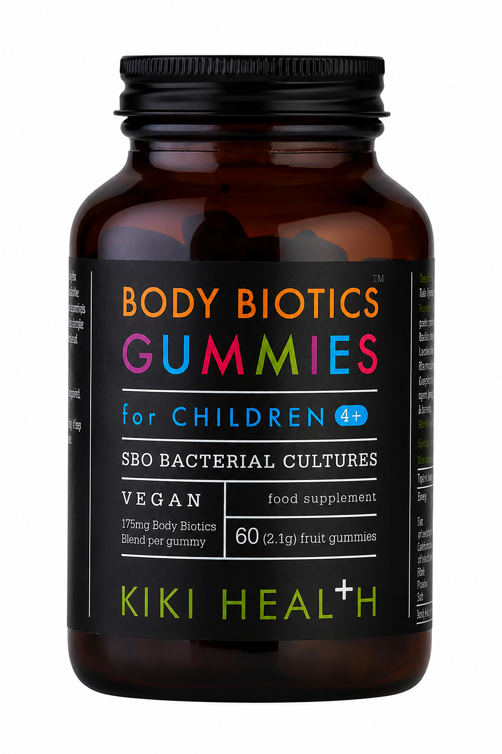 KIKI Health Body Biotics Gummies for Children, 175mg - 30 guminukų