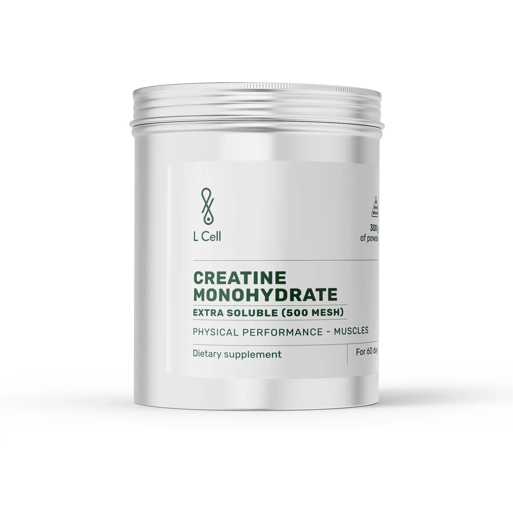 Creatine MonohydrateExtra Soluable (500 mesh) pulber 300g