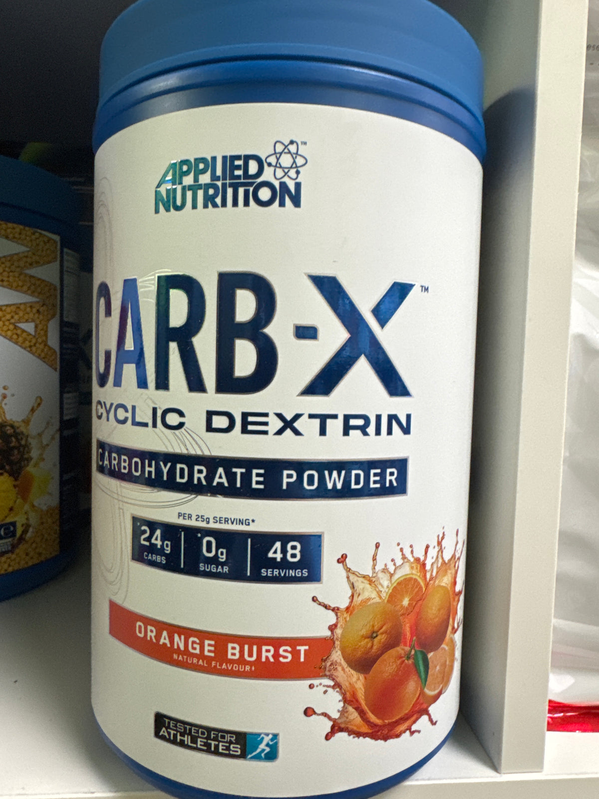 Applied Nutrition Carb X tugevalt hargnenud tsükliline dekstriin 48 portsjonit 1,2 kg | Tsükliline dekstriin