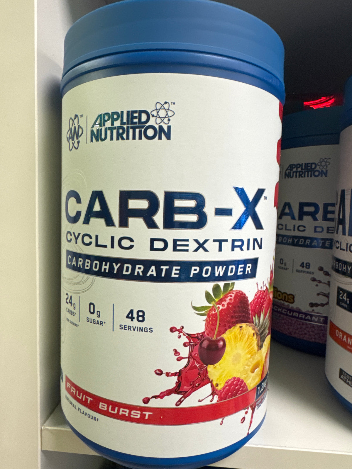 Applied Nutrition Carb X tugevalt hargnenud tsükliline dekstriin 48 portsjonit 1,2 kg | Tsükliline dekstriin