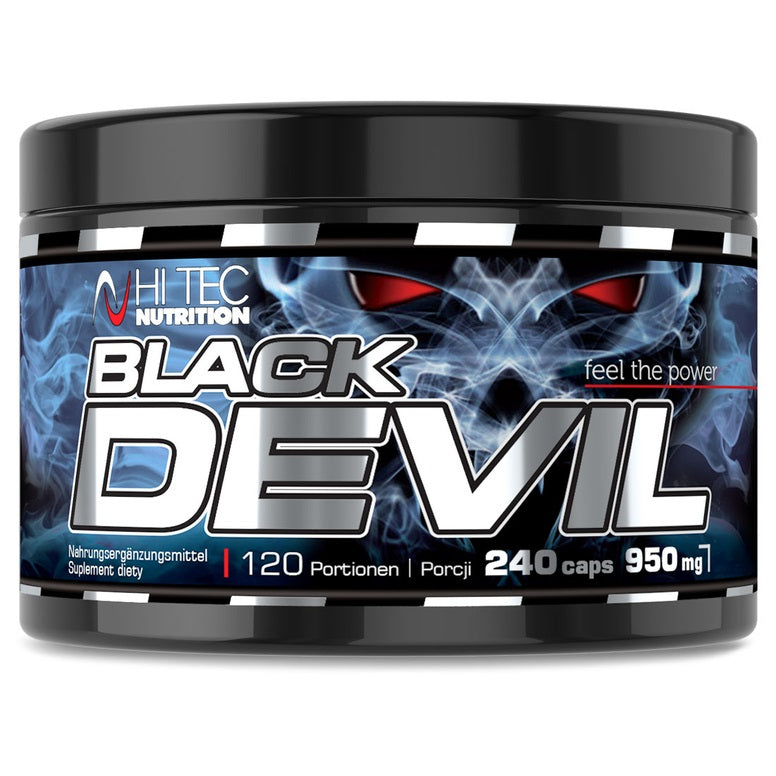 2 x Hi Tec toitumine Black Devil 240 caps TASUTA TRANSPORT